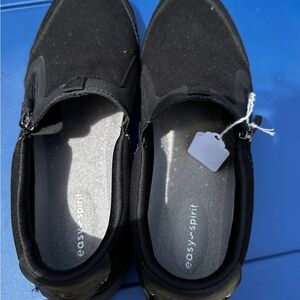 Easy Spirit Black Slip-On Shoes
